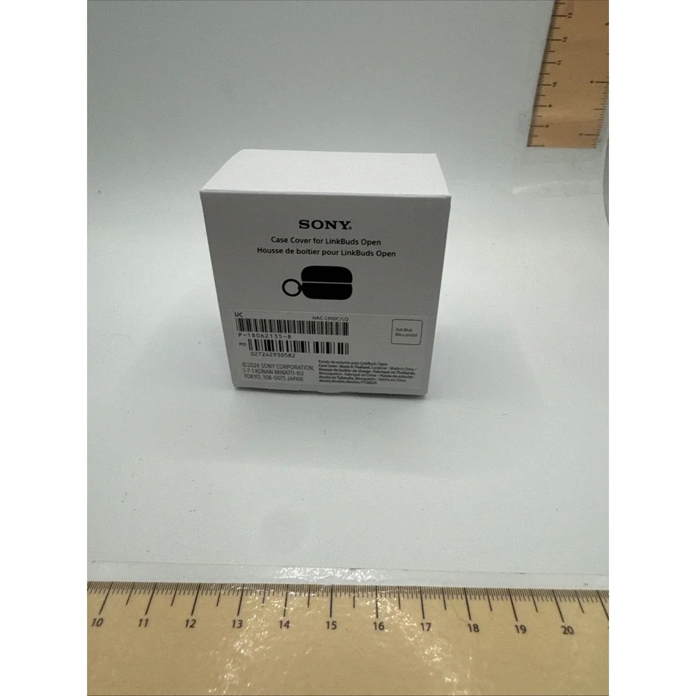 Genuine Sony Case Cover for LinkBuds Open - Aqua Blue HACL910C/LQ Sealed